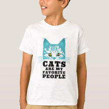 Moderne kattenhumor sarcasme zwarte vet typografie
