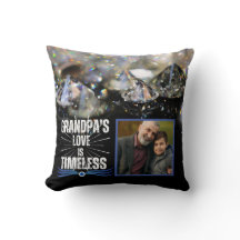Moderne Keepsake Grootvader Opa Familiefoto