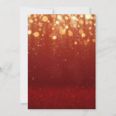 Moderne keiharde rode lucifers kaart (Achterkant)