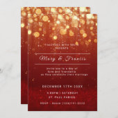 Moderne keiharde rode lucifers kaart (Voorkant / Achterkant)