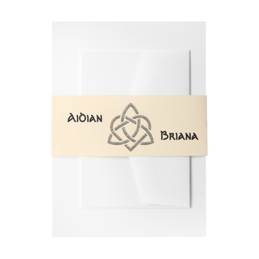 Moderne Keltische symbolen Uitnodigingen Wikkel (Voorkant Voorbeeld)