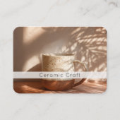 Moderne Keramische Producten QR-code Foto Visitekaartje (Voorkant)