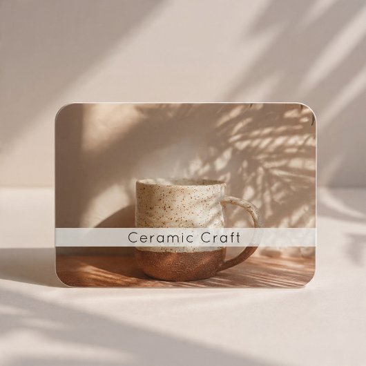 Moderne Keramische Producten QR-code Foto Visitekaartje