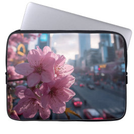 Moderne Kersenbloesem 13' Laptop Sleeve