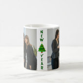 Moderne kerst 2 foto Koffie Mok (Center)