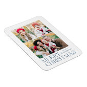 Moderne Kerst 3 Fotocollage Magneet (Rechterzijde)