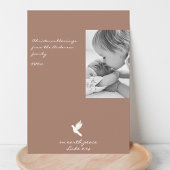 Moderne kerst foto Vakantie Kaart