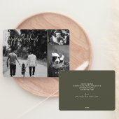 Moderne kerst Kaart | Olive Trendy Collage