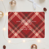 Moderne kerst Kaart | Traditionele plakfoto