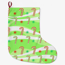 Moderne Kerst Kerststokken Ontwerp Grote Kerstsok