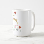Moderne Kerst Koffiemokken Kerstmis Koffiemok (Voorkant rechts)