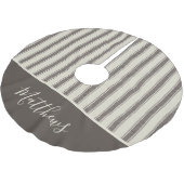 Moderne kerst met grijs schilderij kerstboom rok (Gekanteld)