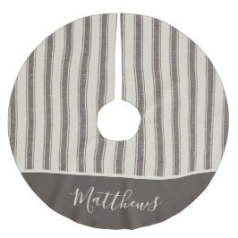 Moderne kerst met grijs schilderij kerstboom rok