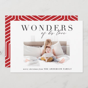 Moderne kerst met religieuze kerkkunst met meerder feestdagenkaart