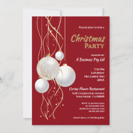 Moderne kerst met zwarte, rode en gouden kleuren kaart