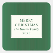 Moderne Kerst Minimale Kerstfavoriet Groen
