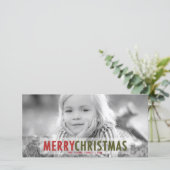 MODERNE KERST | MODERNE KERSTKAART (Staand voorkant)