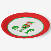Moderne Kerst Musical Elf Papieren Bordje (Gekanteld)