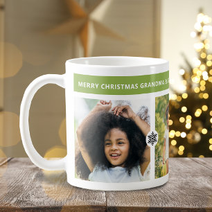 Moderne Kerst Ouders 3 Foto's Koffiemok