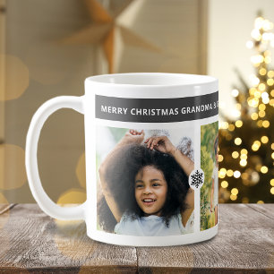 Moderne Kerst Ouders 3 Foto's Koffiemok