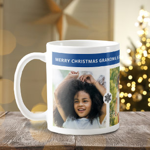 Moderne Kerst Ouders 3 Foto's Koffiemok