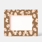 Moderne Kerst Patroon Houten Laser Gegraveerde Lijstjes (Voorkant)