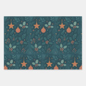 Moderne Kerst Verpakking Papieren Bladen 2026 Inpakpapier Vel (Voorkant)