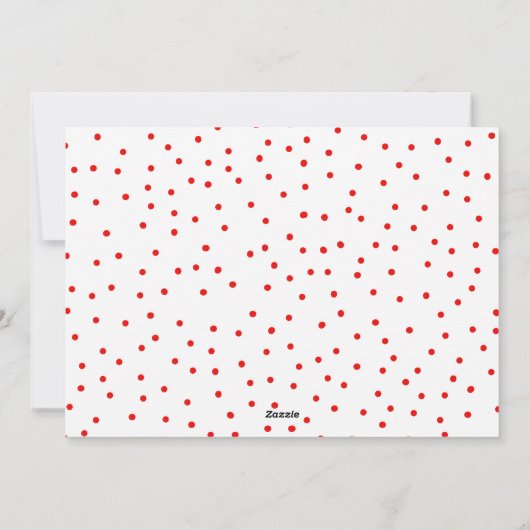 Moderne Kerst Vrolijk en Helder Vakantie Foto Feestdagenkaart (Achterkant)