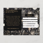 Moderne Kerst Zakelijk Vakantiefeest Briefkaart (Achterkant)