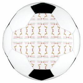 Moderne Kerstbal Voetbal Kerstmis