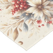 Moderne Kerstbloemen Tafel Runner Medium Tafelloper (Hoek)