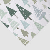 Moderne kerstbomen elegant tissuepapier (Detail)