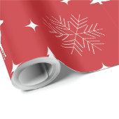 Moderne kerstbomen, herten rood cadeaupapier (Rol Hoek)