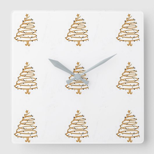***MODERNE KERSTBOMEN*** KLOK (Voorkant)
