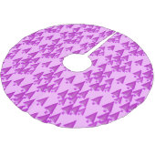 Moderne kerstbomen met metaal - violet paars kerstboom rok (Gekanteld)