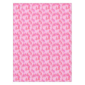 Moderne kerstbomen, pastroze tafelkleed (Voorkant)