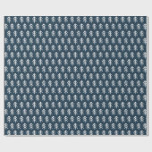 Moderne kerstbomen | Vakantie bij de marine Cadeaupapier (Vlak)