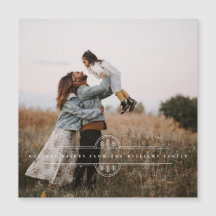 Moderne kerstboom banner magnetische vakantie Kaar