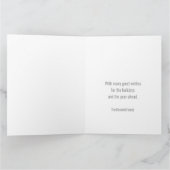 Moderne kerstboom Foto Collage Gray Kaart (Binnen)