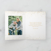 Moderne kerstboom fotocollage feestdagen kaart (Binnen)