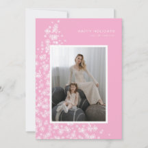 Moderne kerstboom gemaakt van sneeuwvlokken