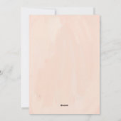 Moderne Kerstboom Gouden Calligrafie Feestdagenkaart (Achterkant)