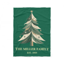 Moderne Kerstboom Illustratie