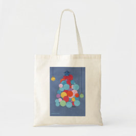 Moderne Kerstboom - KidsArt voor CHOC Tote Bag