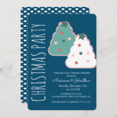 Moderne kerstboom Koekkerfeestdag Kaart (Voorkant / Achterkant)