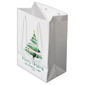 MODERNE KERSTBOOM MEDIUM CADEAUZAKJE (Voorkant Gekanteld)