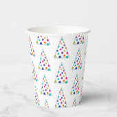 Moderne kerstboom papieren bekers (Links)