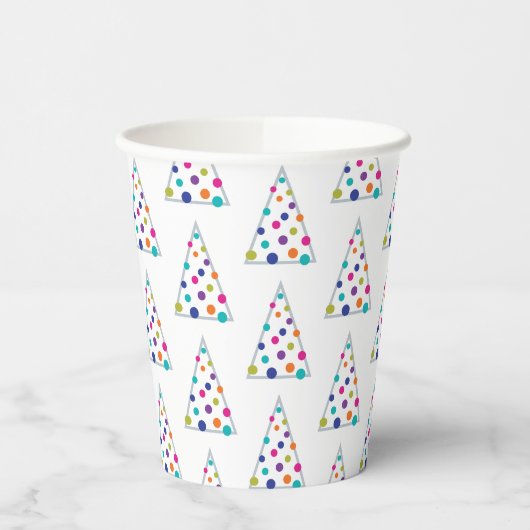 Moderne kerstboom papieren bekers (Links)