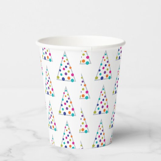 Moderne kerstboom papieren bekers (Rechts)
