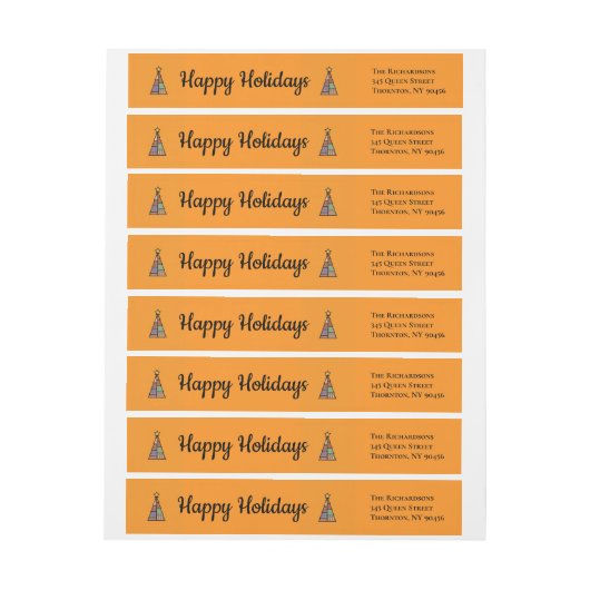 Moderne kerstboom uit het midden van de eeuw (Vel)